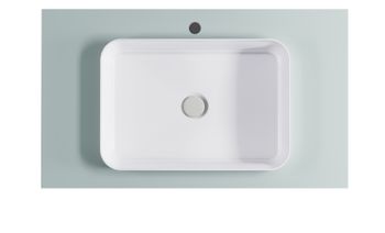 Тумба Фрейм 100см 1ящ NCS S 3005-b80g мат., раковина Антарес бел гл, столешница Solid в цвете 4631177715365 — фото 5, Тумбы с раковиной