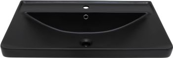 Товар: Раковина Aquanet Ирис 80 черная матовая 00329249 - фото 4 Раковина Aquanet Ирис 80 черная матовая 00329249 — фото 4, Раковины