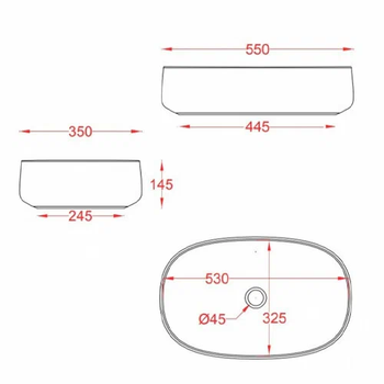 Раковина Artceram Cognac Quadro накладная без отверстий цвет brown matera COL003 41 00 — фото 1, Раковины накладные