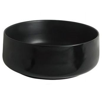 Раковина Artceram Cognac Quadro накладная без отверстий цвет черный матовый COL004 17 00 — фото 3, Раковины накладные