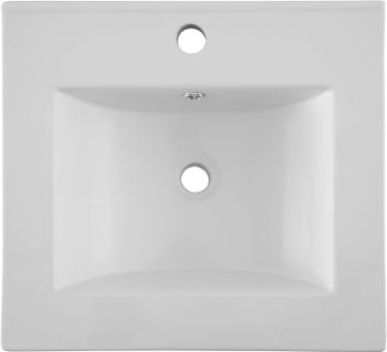 Товар: Раковина Aquanet Flat 50 белая матовая 00330428 - фото 5 Раковина Aquanet Flat 50 белая матовая 00330428 — фото 5, Раковины