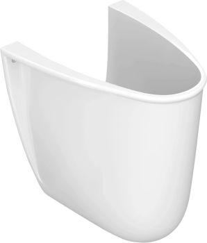 Полупьедестал для раковины КЕРАМИН ЭЛИТ белый глянец CDB00028491 (4810531144168) — фото 3, Консоли для раковины