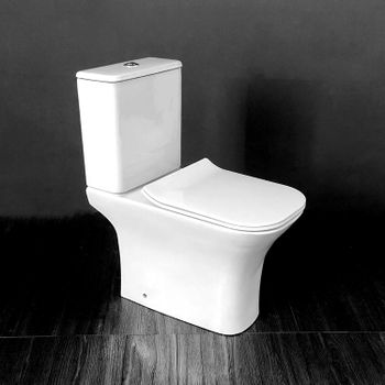 Унитаз напольный CeramaLux 1215A — фото 7, Напольные унитазы