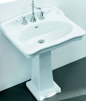 Пьедестал Artceram Hermitage для раковины цвет белый HEC002 01 00 — фото 2, Раковины