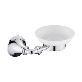 Мыльница Rose RG1203, хром — фото 1, Мыльницы