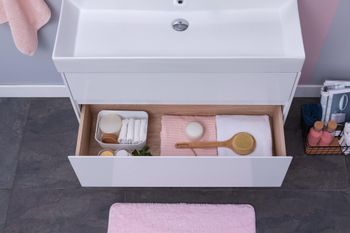 Товар: Мебель для ванной Aquanet Бруклин 70 белый 00207804 - фото 7 Мебель для ванной Aquanet Бруклин 70 белый 00207804 — фото 7, Комплекты мебели для ванной