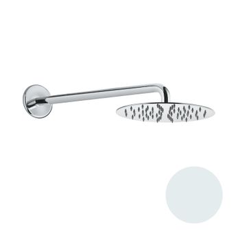 Верхний душ ультратонкий с кронштейном Fiore 30BB8630, белый — фото 1, Верхние души