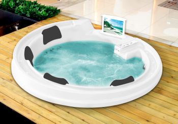 Акриловая ванна Gemy G9090 O — фото 1, Акриловые ванны