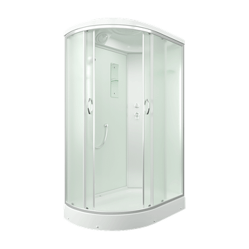 Душевая кабина ERLIT 35 серия ER3512PR-C3-RUS матовое стекло — фото 2, Душевые кабины