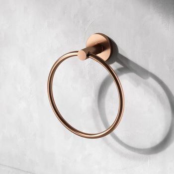 A85A34444 X-Joy, Кольцо для полотенец, роз. золото — фото 6, Полотенцедержатели