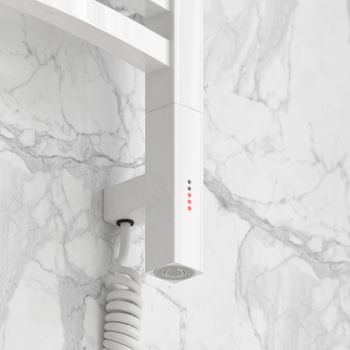 Товар: Полотенцесушитель электрический Сунержа Аркус 3.0 1000х500 МЭМ правый Белый 12-5705-1050 - фото 2 Полотенцесушитель электрический Сунержа Аркус 3.0 1000х500 МЭМ правый Белый 12-5705-1050 — фото 2, Электрические полотенцесушители