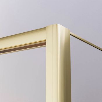 Душевой угол раздвижной Veconi Premium Ptato 300 SP G-R, 1100х1000x2000, золото брашированный, стекло прозрачное PR3/R-SP-110100-01-G-C4 — фото 4, Душевые уголки