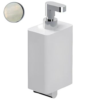 Дозатор жидкого мыла Webert Living LV500201345, никель — фото 1, Дозаторы