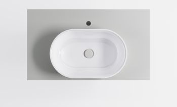 Тумба Шарм 100см 1ящ NCS S 3502-y мат., раковина Шарм бел гл, столешница Solid в цвете 4631177715143 — фото 6, Тумбы с раковиной