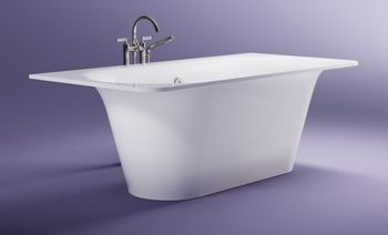 Ванна ПРИМА пустая, литой мрамор 1850х900 01010037 — фото 7, Ванны