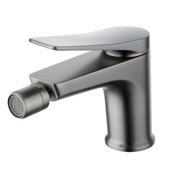 Bronx Смеситель для биде, пов.аэратор135мм дон.клап.Click/Clack,р/ОД, графит, LM, LM3708GM — фото 1, Смесители для биде