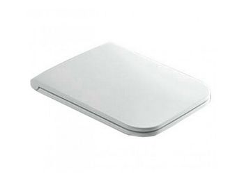 Сиденье с крышкой HATRIA ERIKA PRO Q Y1FT01 быстросъемное цвет белый — фото 1, Сиденья для унитаза