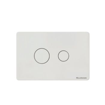 Клавиша смыва Artceram File для унитаза цвет белый 703.000.05 — фото 2, Кнопки смыва