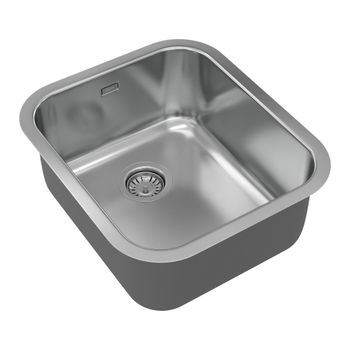 Кухонная мойка Reflexion Iseo RX2265BL оружейная сталь — фото 360, Кухонные мойки