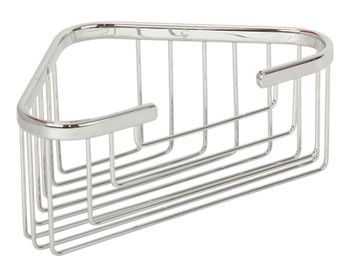 BASKET Решетка угловая 18х18хh9 см., хром VR.GFT-9043.CR — фото 1, Держатели туалетной бумаги