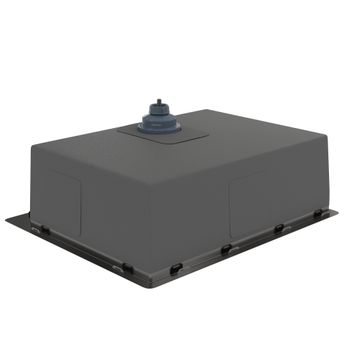 Кухонная мойка Reflexion Iseo RX2265BL оружейная сталь — фото 285, Кухонные мойки