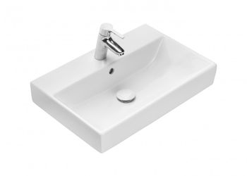 OLETA Мебельная раковина 60, накладная, 1 отверстие 73274C400Y — фото 1, Раковины накладные