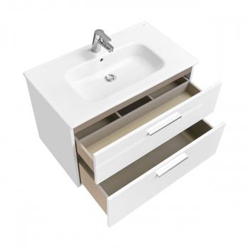 Товар: VICTORIA Тумба под раковину VICTORIA 80, 2 ящика, белый гл., ROCA A857470806 - фото 3 VICTORIA Тумба под раковину VICTORIA 80, 2 ящика, белый гл., ROCA A857470806 — фото 3, Тумбы под раковину