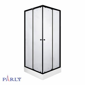 Уголок ZFQ911B душевой PARLY с поддоном — фото 6, Душевые уголки
