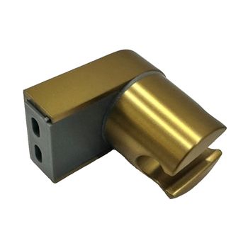 Настенный держатель душевой лейки Raiber RPG-40, золото — фото 1, Держатели для душа