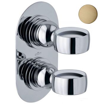 Смеситель для душа встраиваемый Webert Opera OA860101065, бронза — фото 1, Смеситель для душа