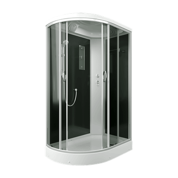 Душевая кабина ERLIT 35 серия ER3512PR-C4-RUS тонированное стекло — фото 2, Душевые кабины