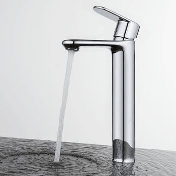 Смеситель для раковины D&K Rhein DA1312001, хром — фото 1, Смесители для раковины