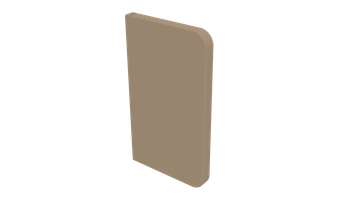 CREAVIT Перегородка для писсуара CAPPUCINO TP690-00CM00E-0000 — фото 1, Писсуары