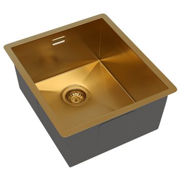 Кухонная мойка Reflexion Iseo RX2265BL оружейная сталь — фото 64, Кухонные мойки