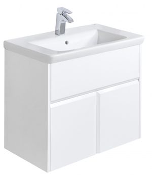 UP Тумба под раковину GAP 60, белый глянец, ROCA ZRU9303010 — фото 1, Тумбы под раковину