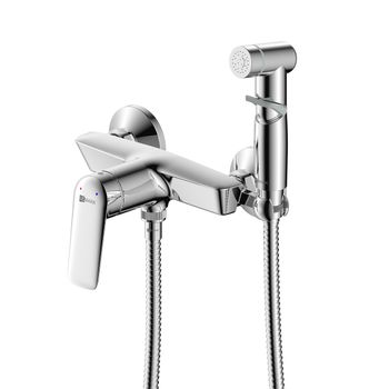 VERBA Смеситель LM11418C с гигиеническим душем, LM, LM11418C — фото 1, Гигиенические души