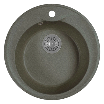 Мойка "Ротанг" 500, черный СМс 29.010.B0500.407 — фото 1, Кухонные мойки