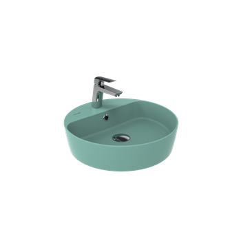 CREAVIT Раковина мебельная (45 см) ЗЕЛЕНЫЙ НИЛ LP146-00NY00E-0000 — фото 1, Раковины накладные