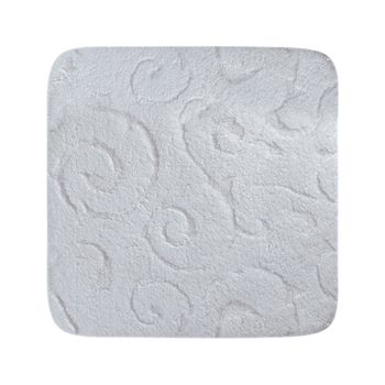 COMPLEMENTI Коврик (18) д/ванной комнаты 60х60 см. белый, узор 7 22957 — фото 1, Коврики для ванной комнаты