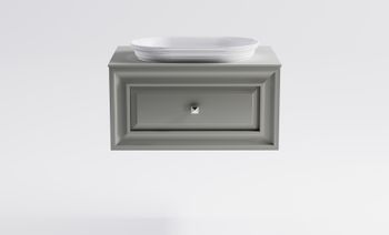 Товар: Тумба Шарм 70см 1ящ NCS S 3502-y мат., раковина Шарм бел гл, столешница Solid в цвете 4631177714962 - фото 2 Тумба Шарм 70см 1ящ NCS S 3502-y мат., раковина Шарм бел гл, столешница Solid в цвете 4631177714962 — фото 2, Тумбы с раковиной