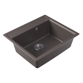 Мойка "Консул" 570, серый шелк FSm 23.020.D0570.307 — фото 1, Кухонные мойки