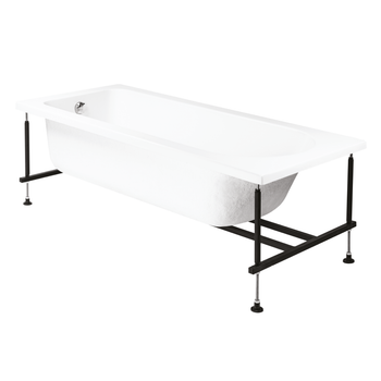 Veedi Ванна акриловая Mira 170х75 с каркасом SET13217075 — фото 2, Акриловые ванны