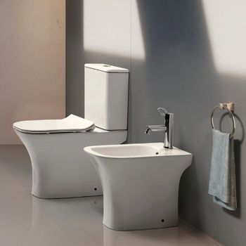 Унитаз напольный CeramaLux 1215A — фото 4, Напольные унитазы