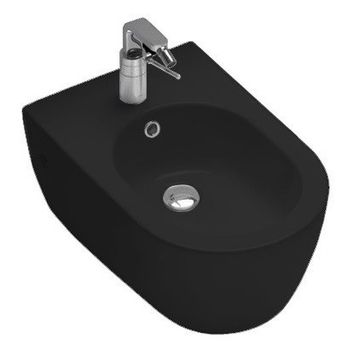 Биде HATRIA Fusion A0Y1D902 подвесное цвет черный матовый — фото 1, Биде подвесные