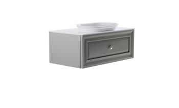 Товар: Тумба Шарм 90см 1ящ цв NCS S 3502-y мат. с раковиной Шарм бел гл. и столешницей Solid бел гл. 4631177713460 - фото 3 Тумба Шарм 90см 1ящ цв NCS S 3502-y мат. с раковиной Шарм бел гл. и столешницей Solid бел гл. 4631177713460 — фото 3, Тумбы с раковиной