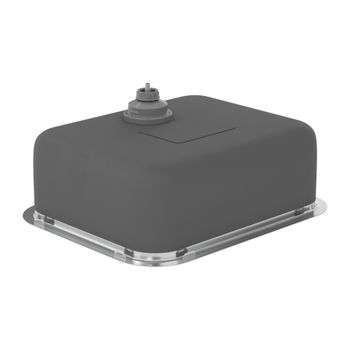 Кухонная мойка Reflexion Iseo RX2265BL оружейная сталь — фото 397, Кухонные мойки