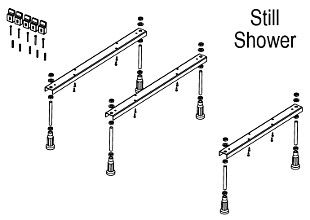 207098 Ножки для ванн RIHO — фото 1, Комплектующие