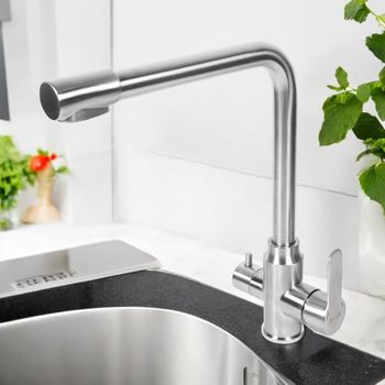 BOND Smart B65-0400 Смеситель для кухни под фильтр с краном для питьевой воды — фото 15, Смесители для кухни