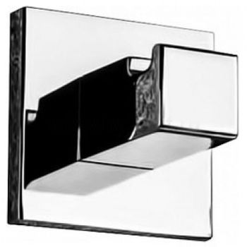 Крючок COLOMBO DESIGN BASICQ LC97 одинарный цвет хром — фото 1, Крючки для полотенец