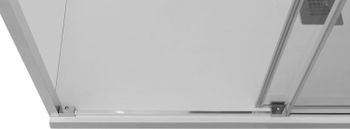 Душевая дверь Aquanet Pleasure Evo 120 AE65-N120-CT профиль хром, прозрачное стекло — фото 14, Душевые двери в нишу